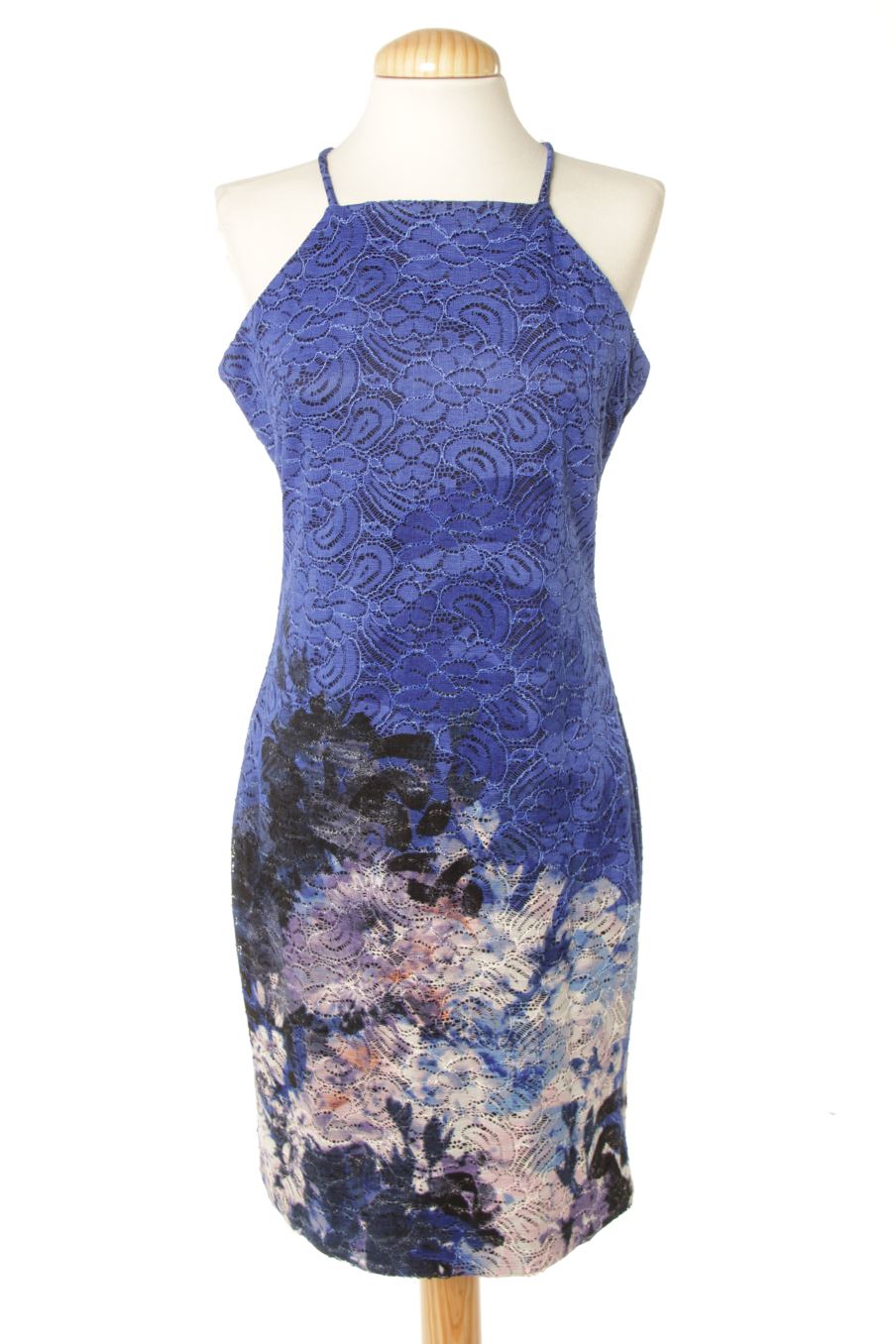 Robe casual Guess de la taille M, de couleur bleu