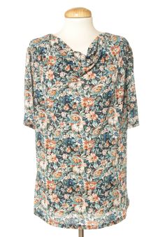 Blouse à manches courtes L RIU PARIS