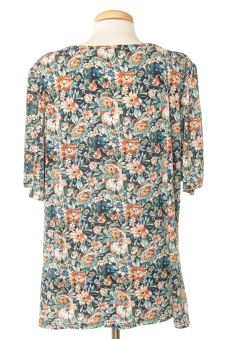 Blouse à manches courtes L RIU PARIS