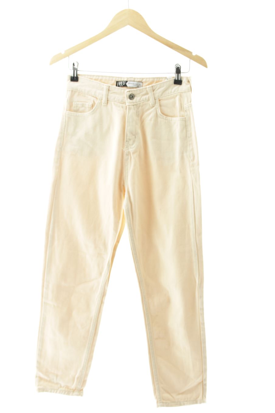 Jeans AREF JEANS de la taille 36, de couleur beige de denim