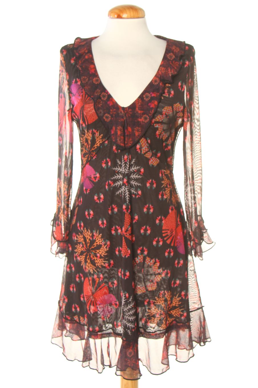 Robe casual Desigual de la taille M, de couleur imprimés