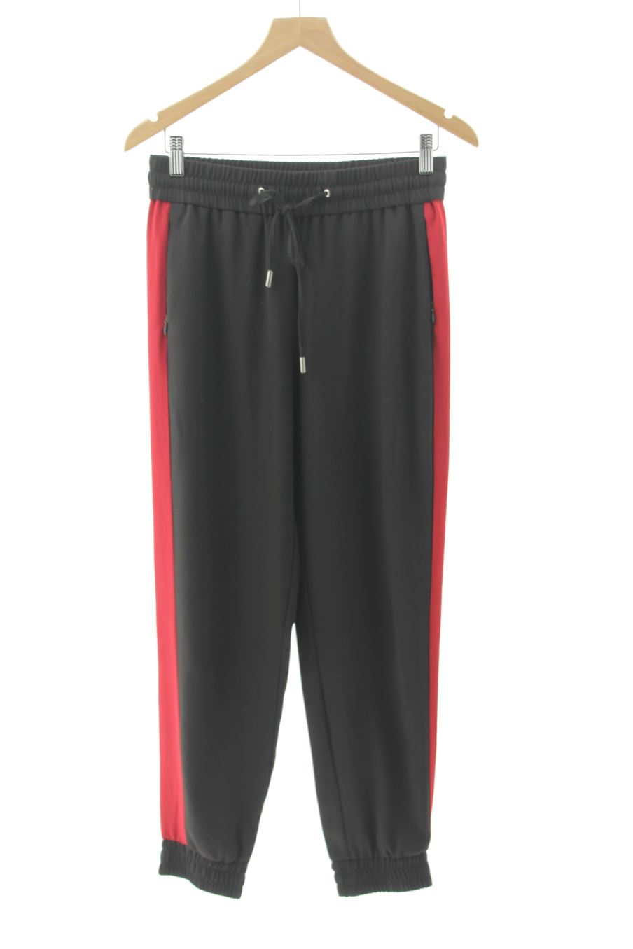 Pantalon Casual Zara de la taille M, de couleur noir