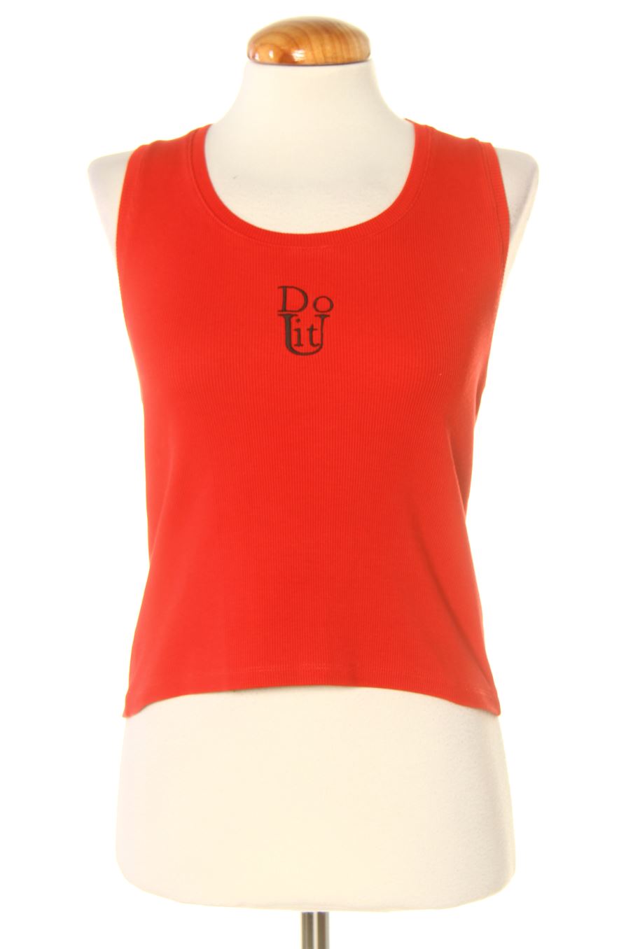 Camiseta sin mangas de U Do IT de la talla M, de color rojo