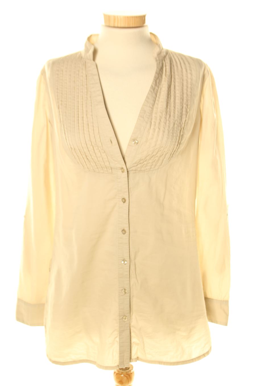 Chemise Fórmula Joven de la taille 38, de couleur beige