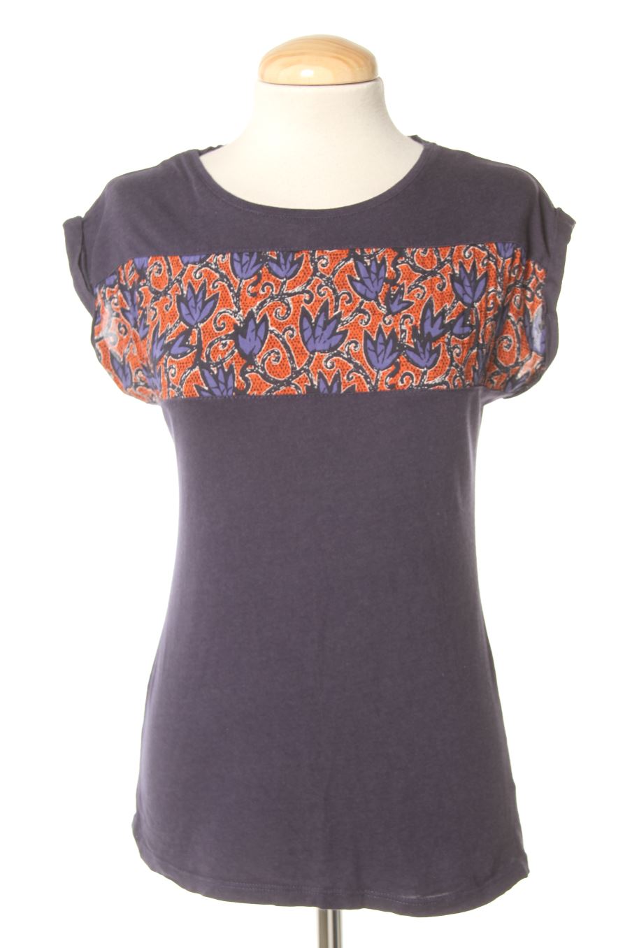T-shirt Etam de la taille XS, de couleur bleu marine