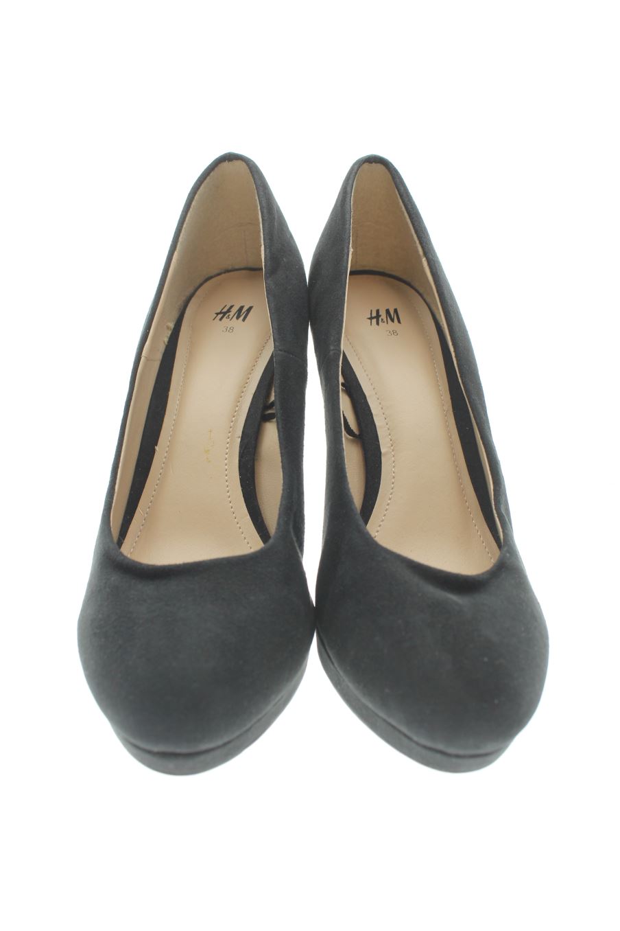 Zapatos de tacon de H&M de la talla 38, de color negro de