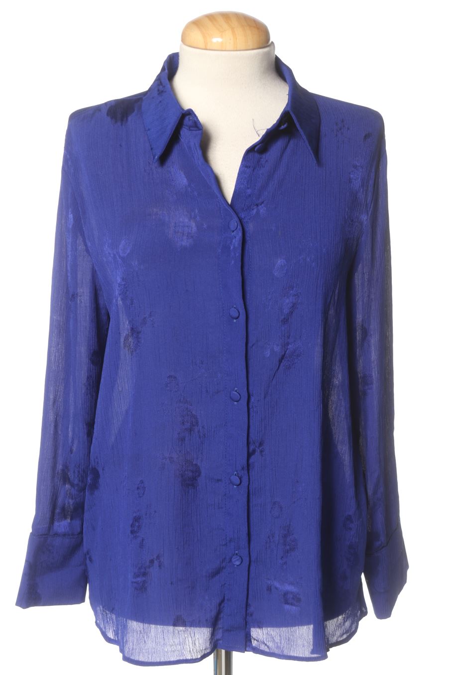Hemd von Zara Größe S, Farbe Blau, für