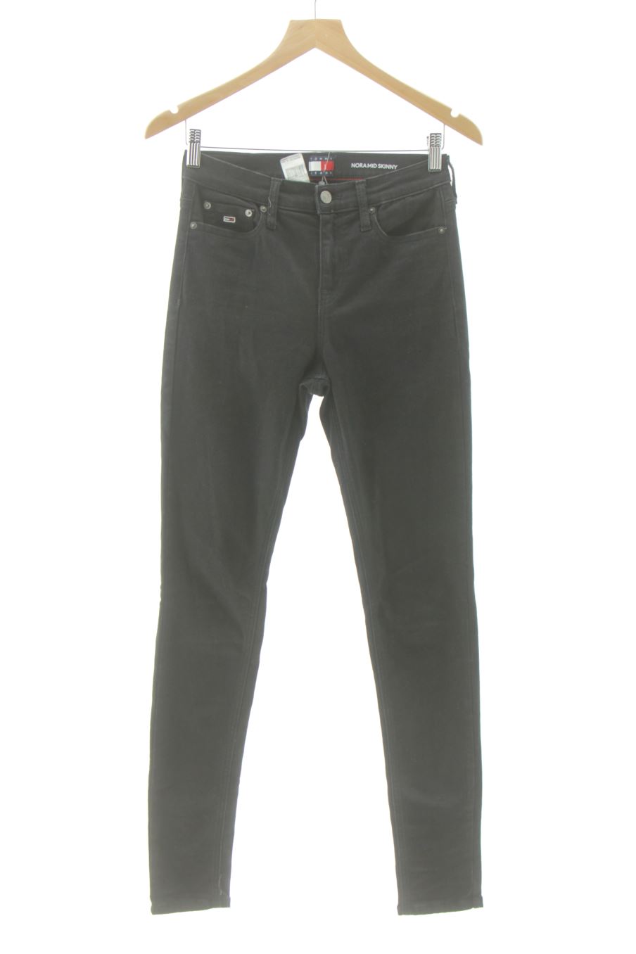 Vaquero de Tommy Hilfiger de la talla 36, de color negro de ropa vaquera