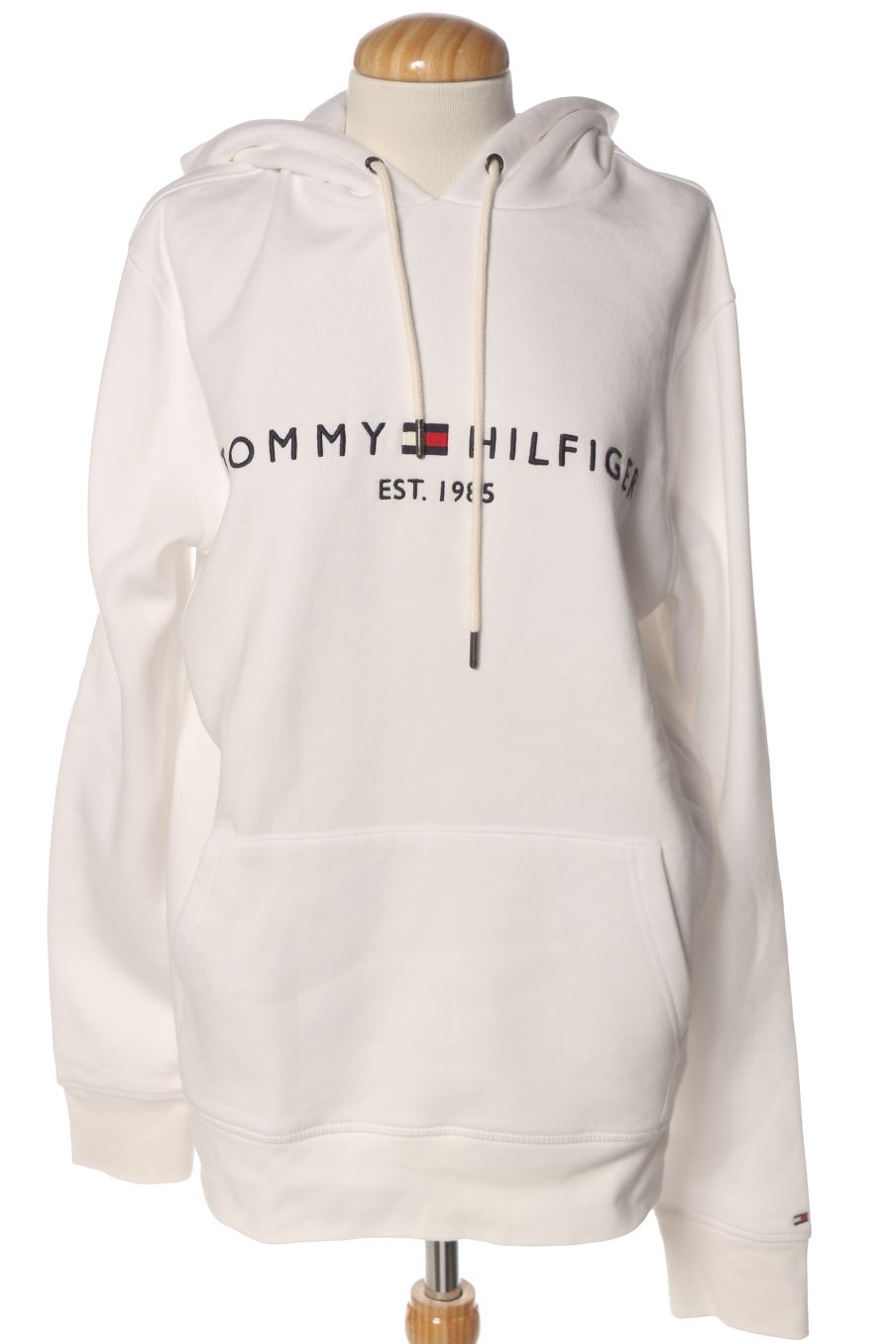 Sweat Tommy Hilfiger de la taille L, de couleur blanc