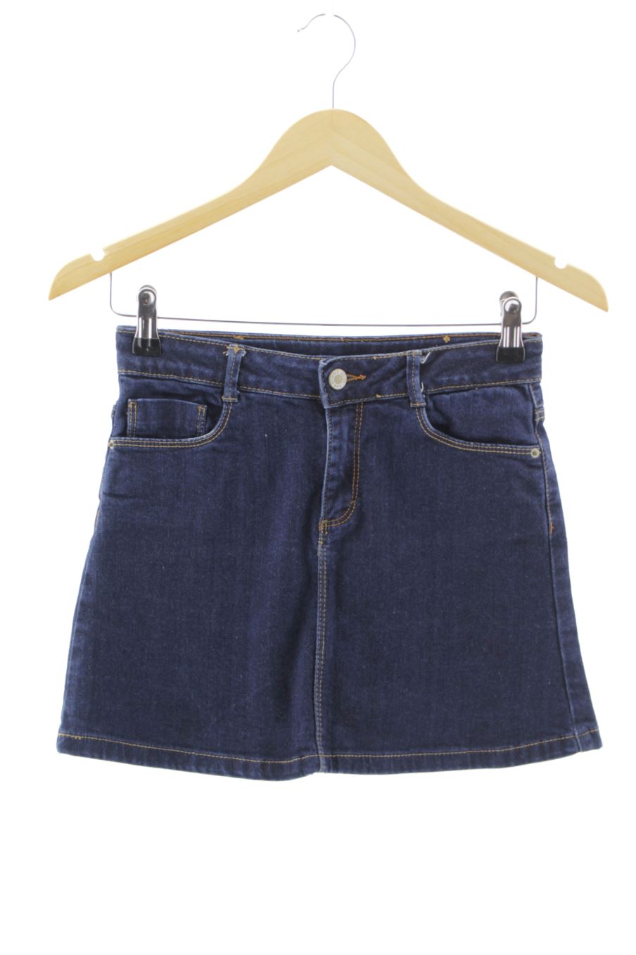 Falda de Zara de la talla 11 años de denim de segunda mano