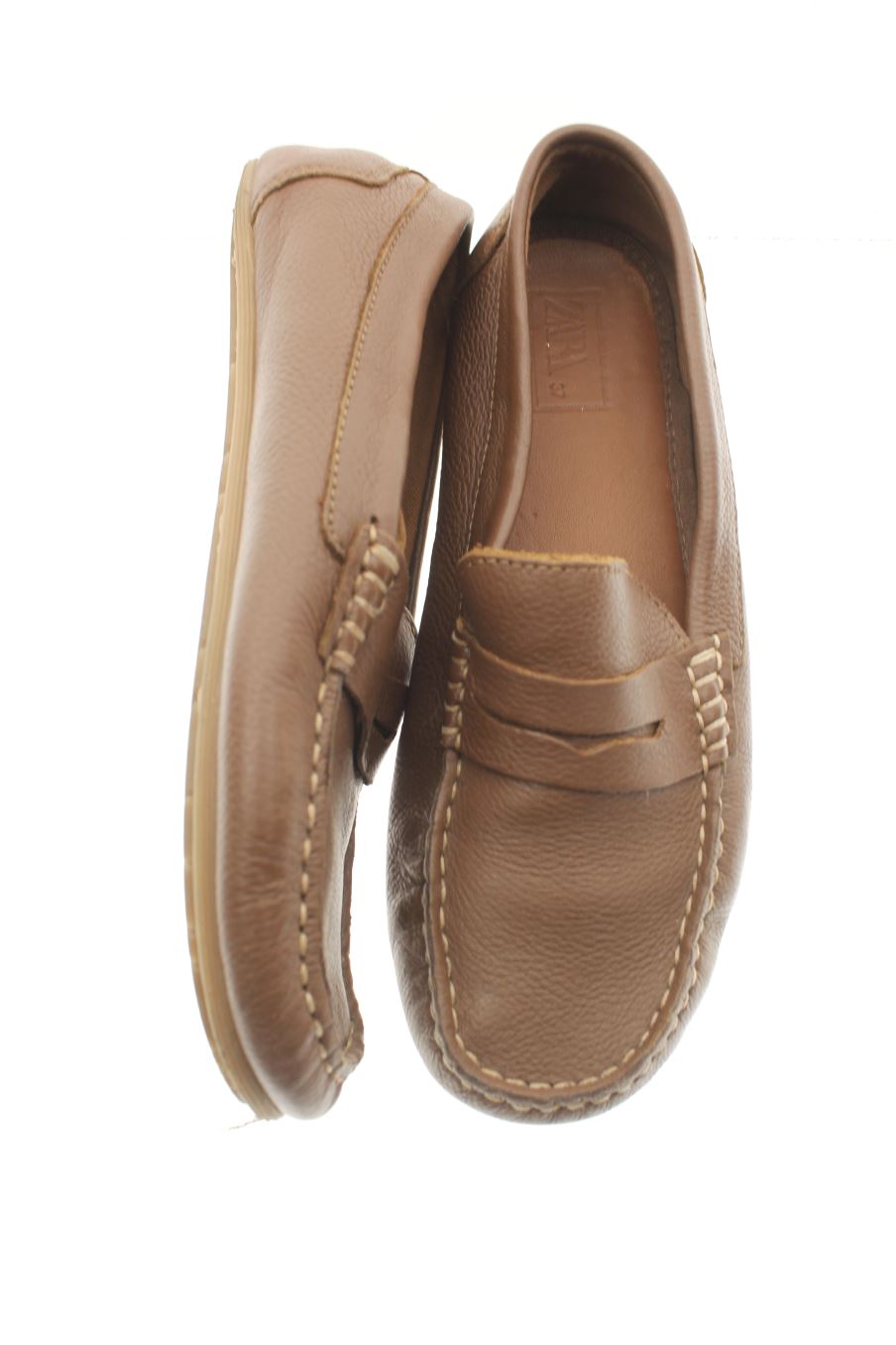 Mocasines de Zara de la talla 37 de segunda mano