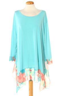 Blusa a maniche lunghe XXL Pomelo., foto 1 di 2