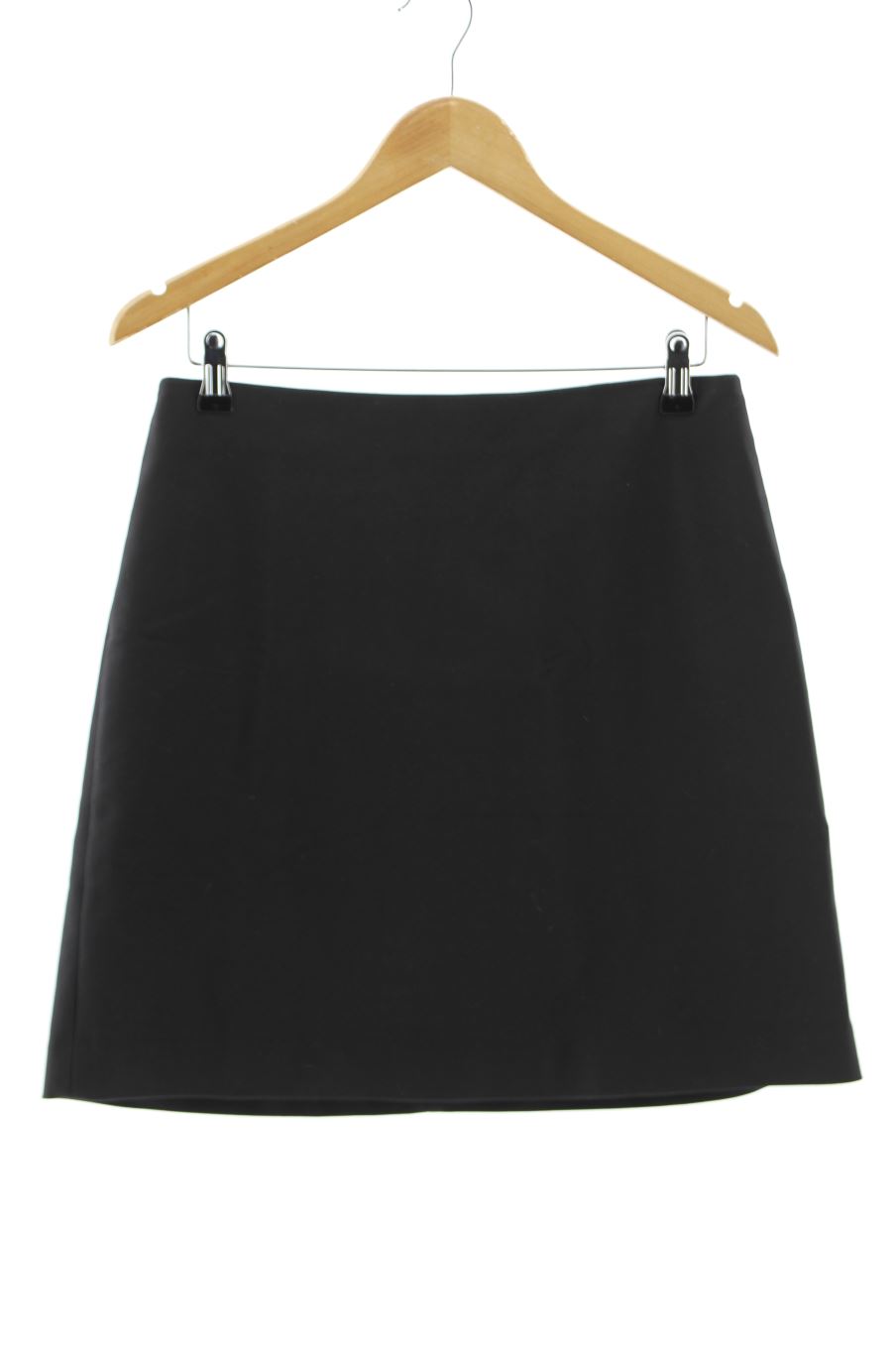 Falda de Mango de la talla 40, de color negro