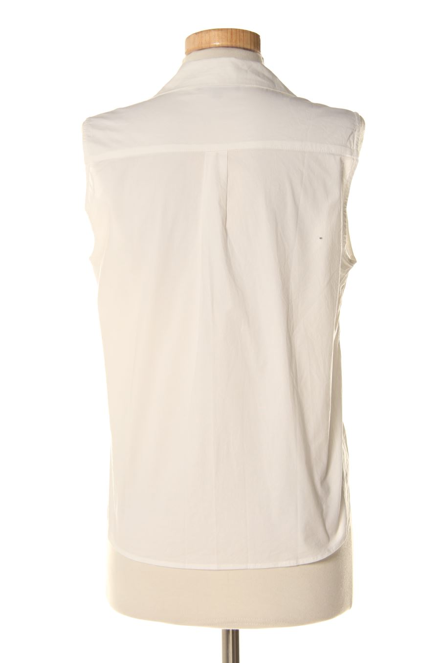 Chemise sans manches Caroll de la taille 36, de couleur blanc