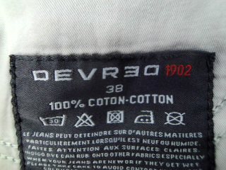 Pantalón corto de devred 1902 de la talla 38