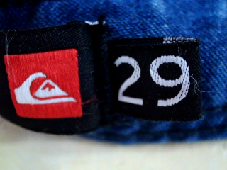 Jeans von Quicksilver Größe 38, Farbe Blau, aus Jeanskleidung für