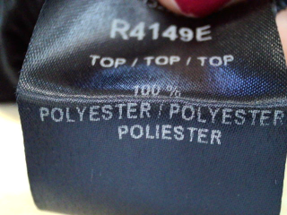 Top de Sandro de la talla S, de color negro