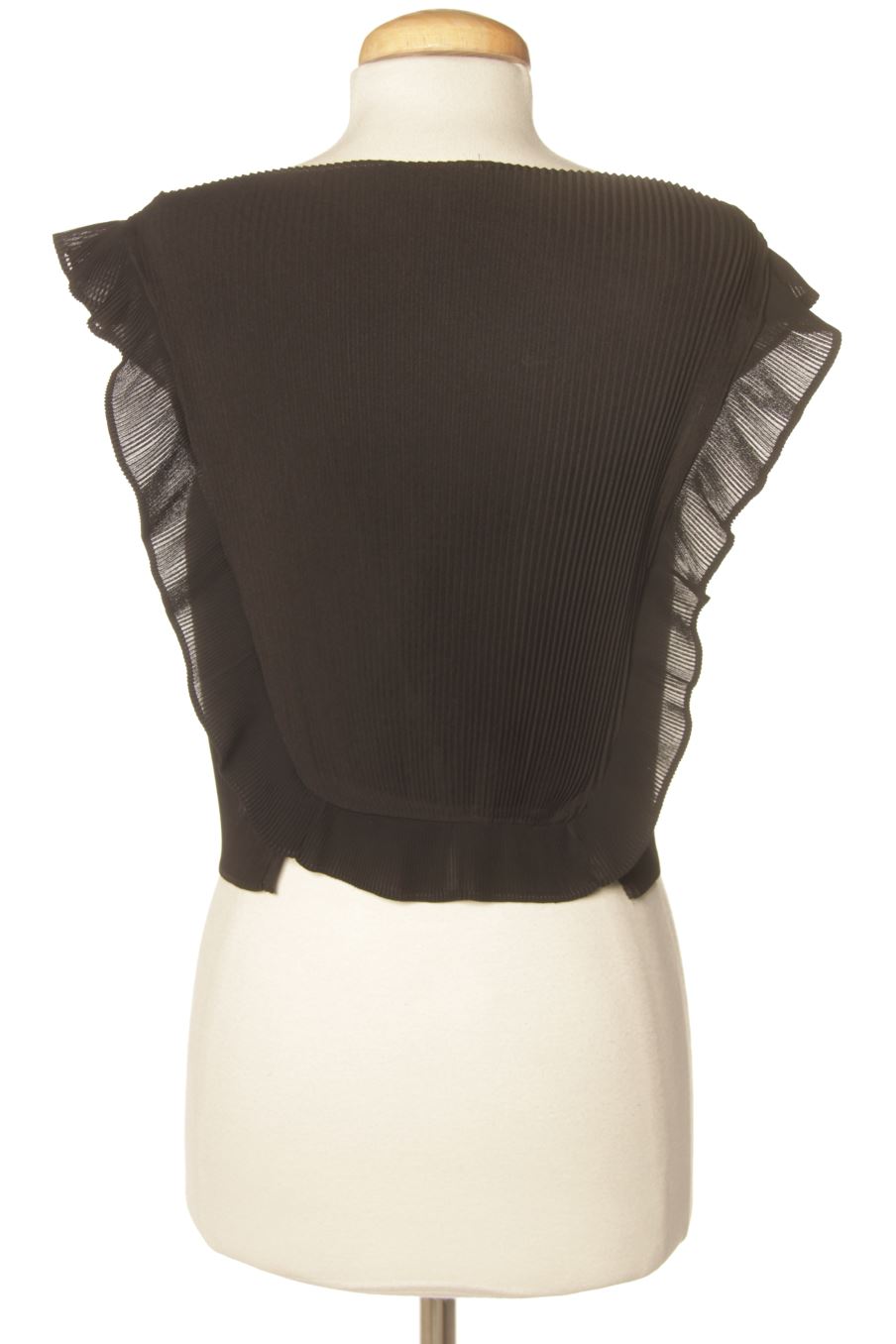 Top de Sandro de la talla S, de color negro