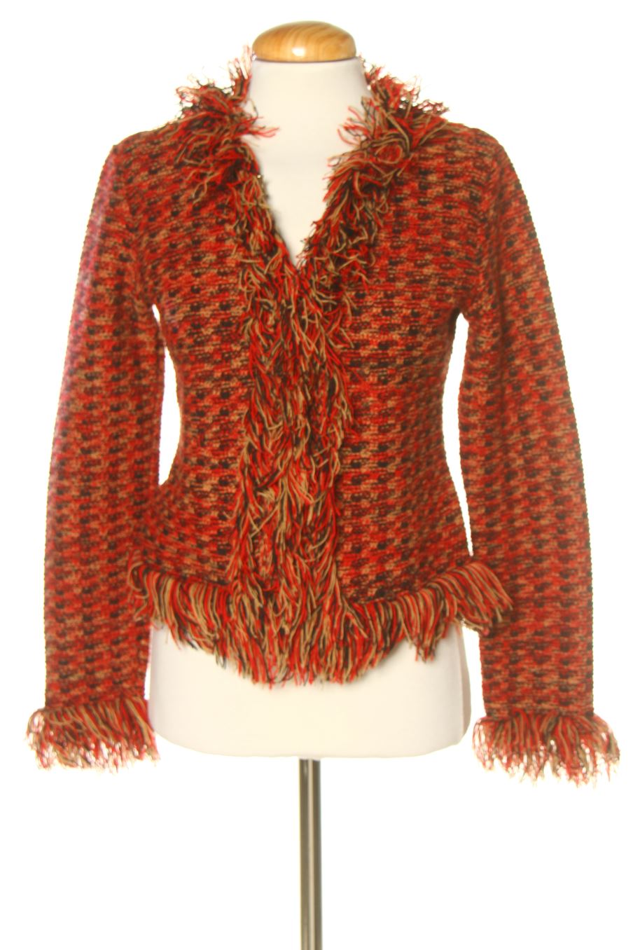 Cardigan von Cortefiel Größe S, Farbe Rot, für