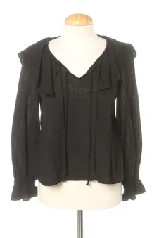 Langärmelige Bluse XXS Mango, Foto 1 von 2