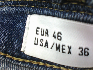 Jeans de Zara de la talla 46
