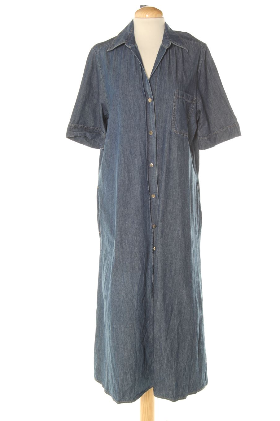 Einfaches Kleid von El Corte Ingles Größe S, Farbe Marineblau, aus Jeanskleidung für