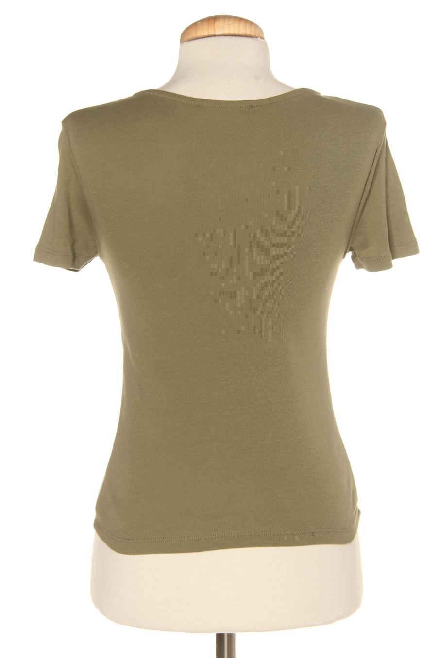 T-Shirt von Mango Größe XS, Farbe Grün, für