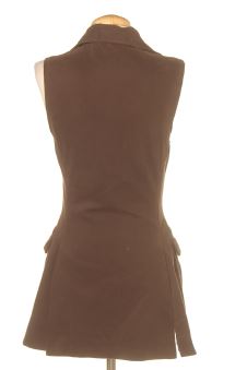 Chaleco de tela M Mango