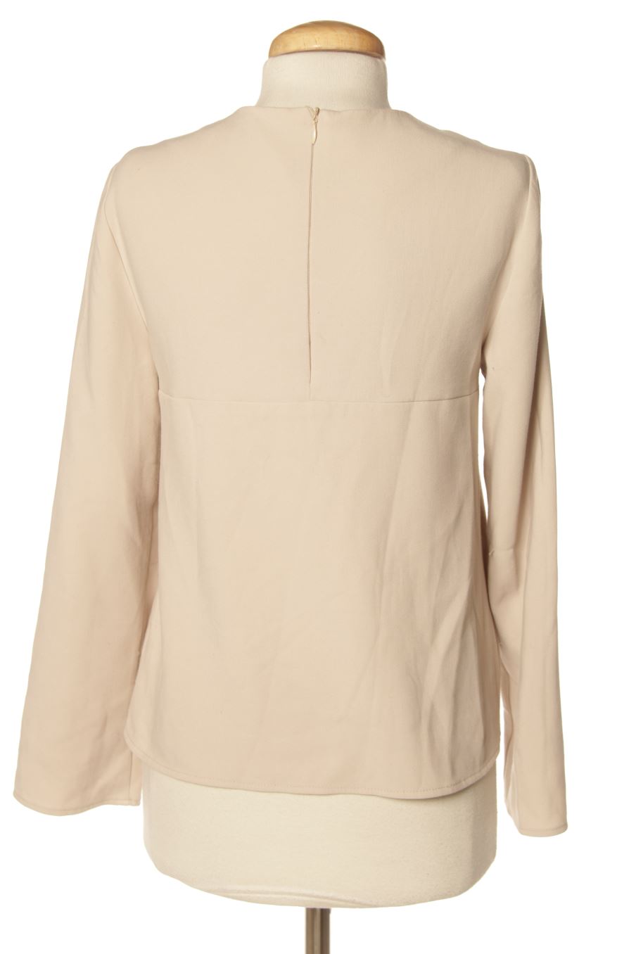 Blouse à manches longues Sfera de la taille S, de couleur beige