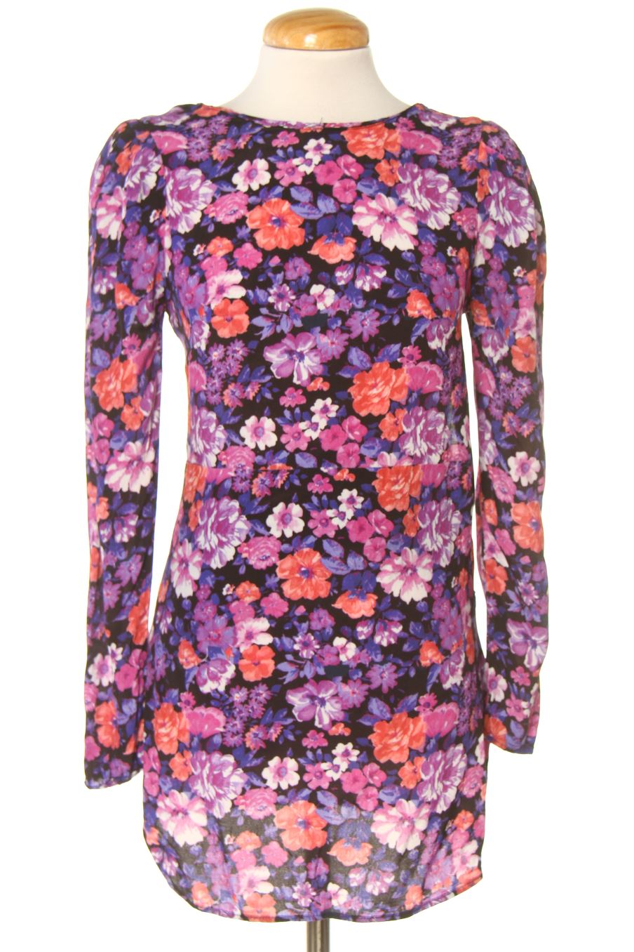 Robe casual Pull & Bear de la taille S, de couleur imprimés
