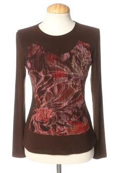 Blusa de manga larga 38 Mariña Riveiro
