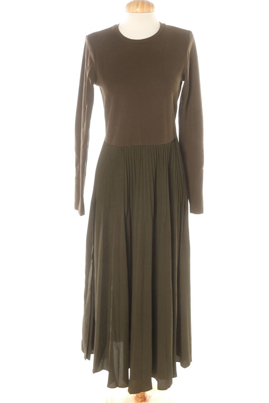 Robe casual Uniqlo de la taille S, de couleur vert