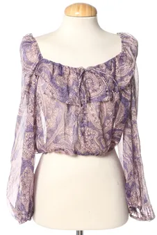 Blusa a maniche lunghe M Zara, foto 1 di 2