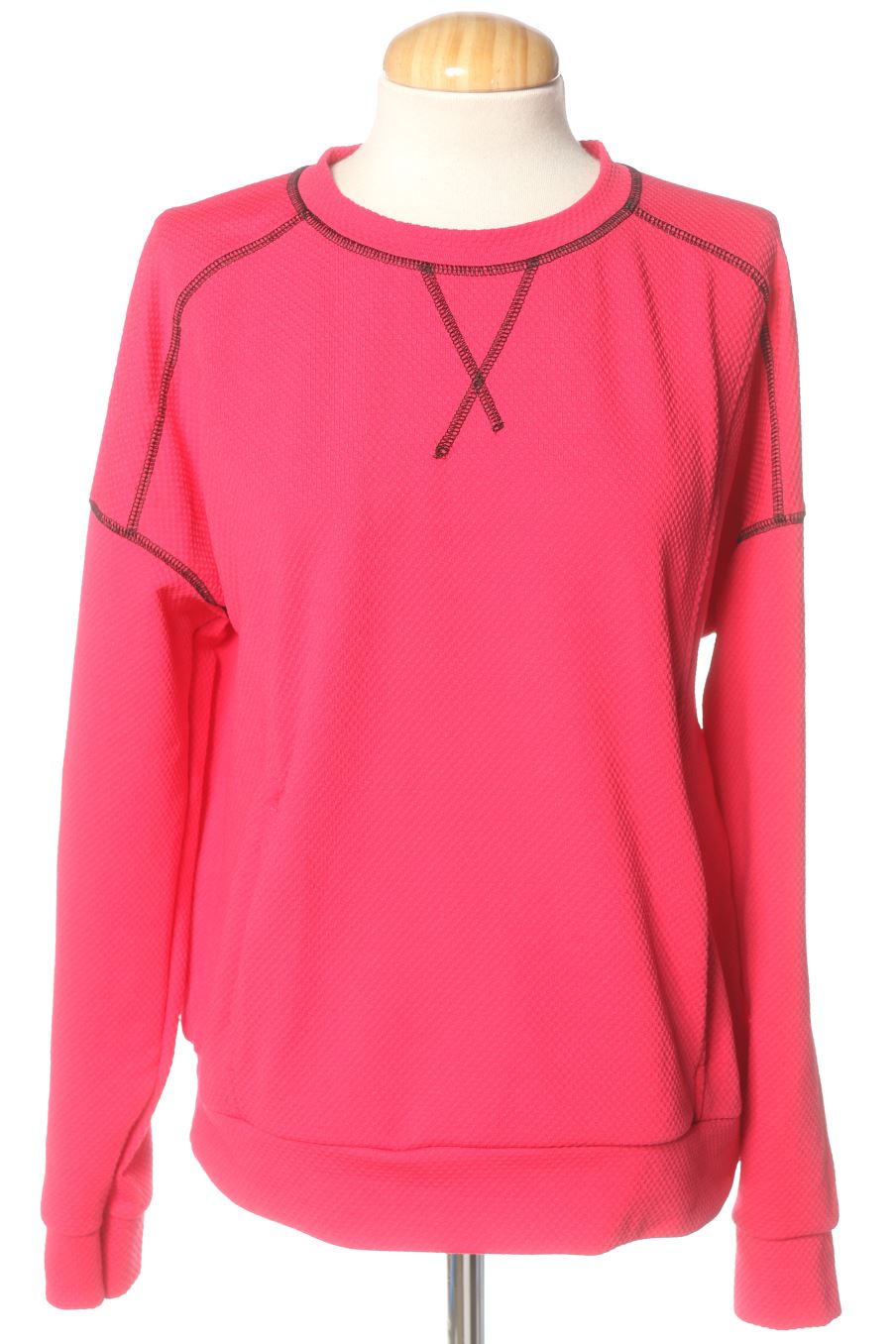 Sweat Benetton de la taille L, de couleur rose