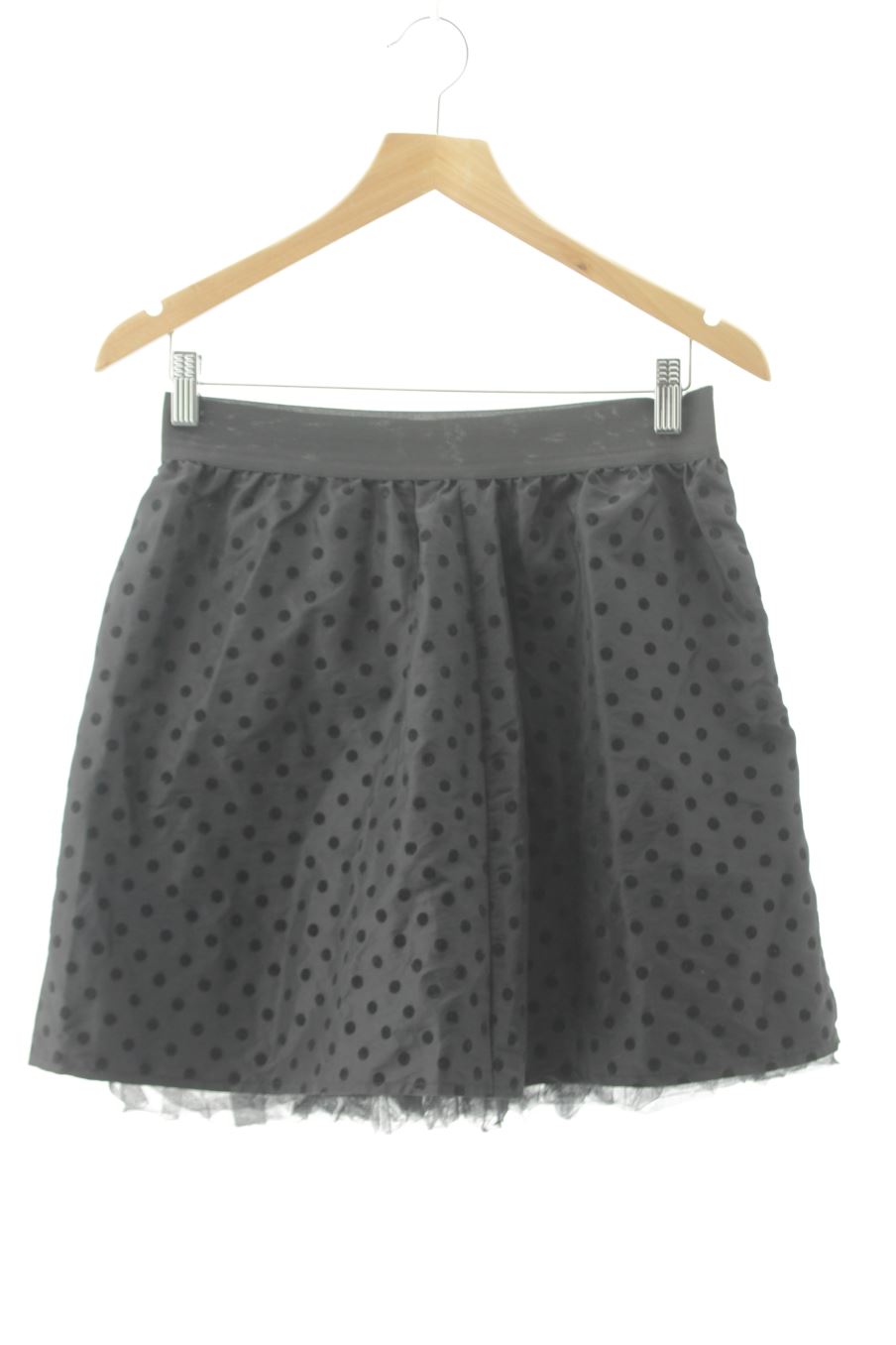 Falda de Naf Naf de la talla 40, de color negro