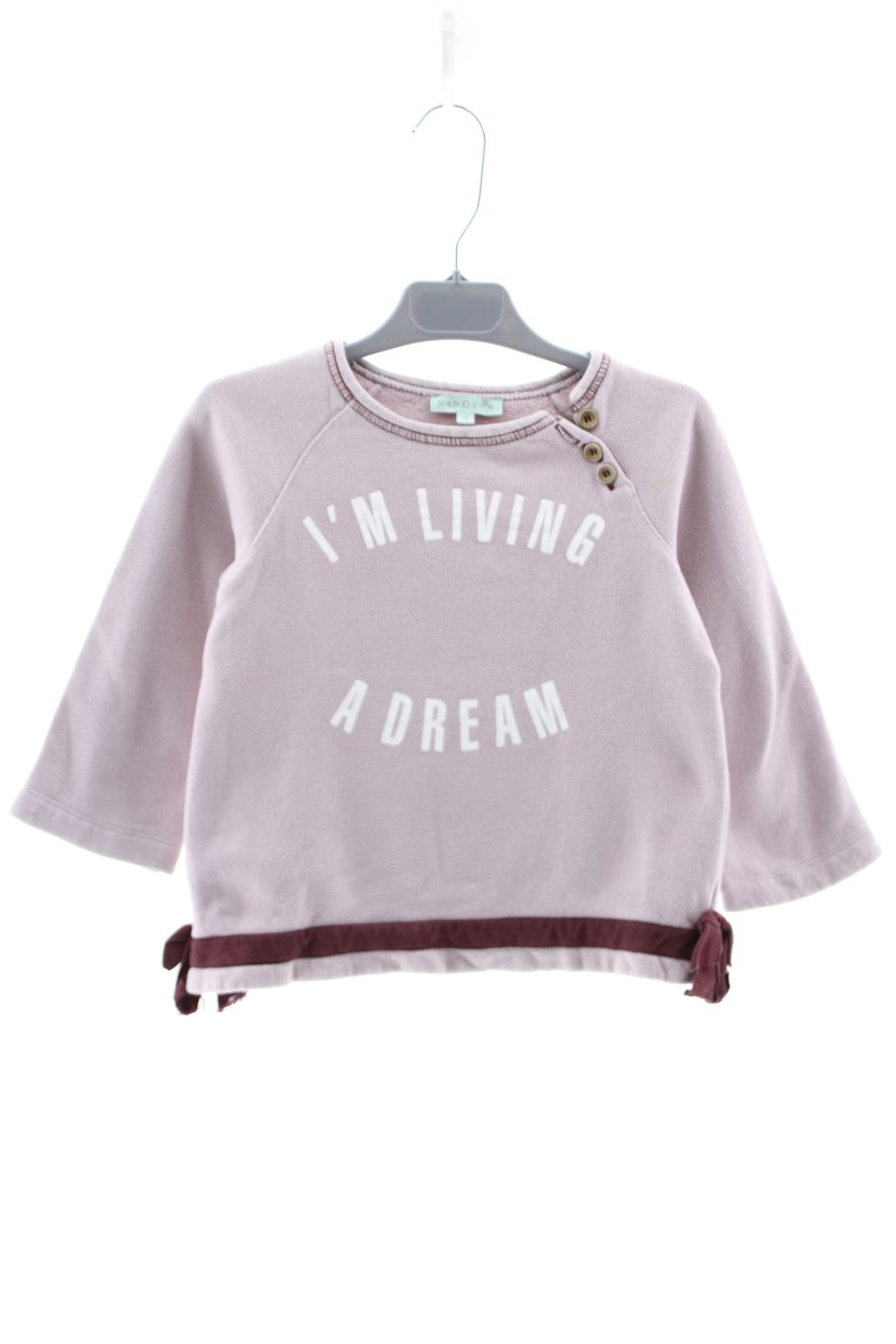 Sweatshirt Nanos de la taille 4 ans