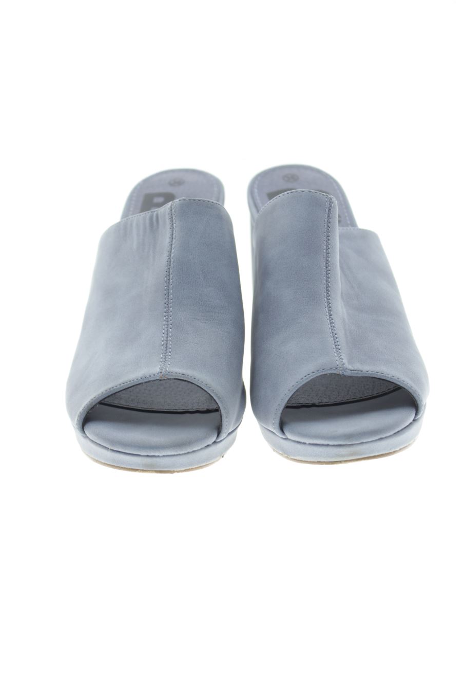 Sandalias tacon de Refresh de la talla 36, de color azul de
