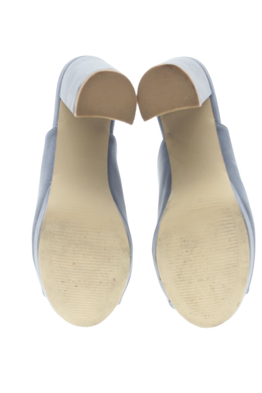 Sandalias tacon de Refresh de la talla 36, de color azul de