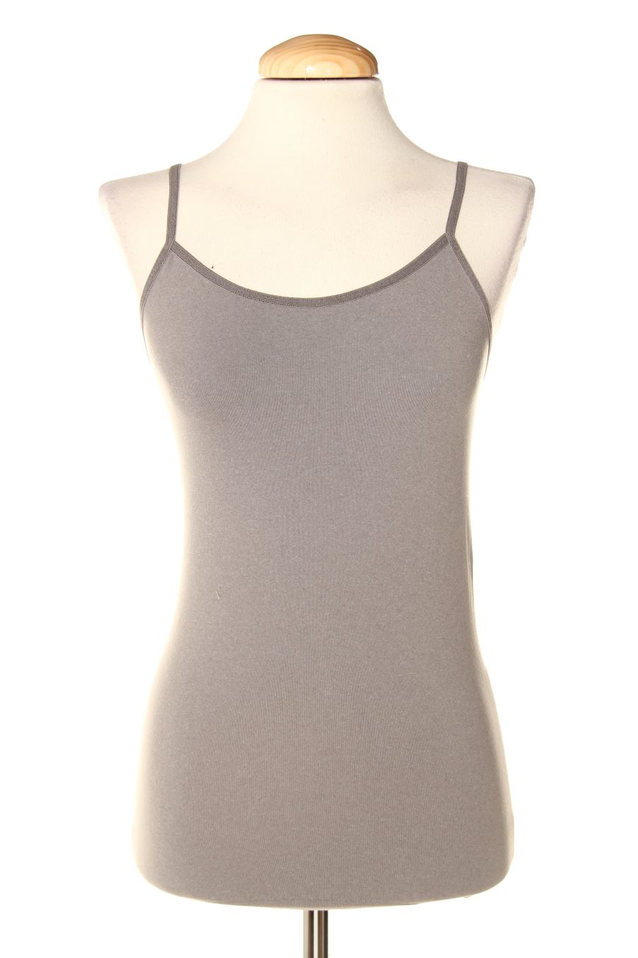 Camiseta sin mangas de Benetton de la talla S, de color gris