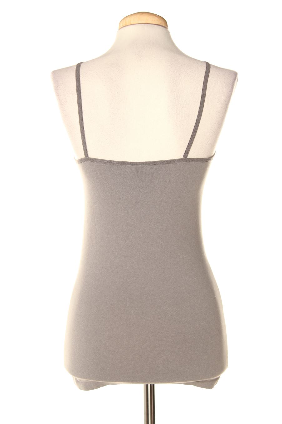 Camiseta sin mangas de Benetton de la talla S, de color gris