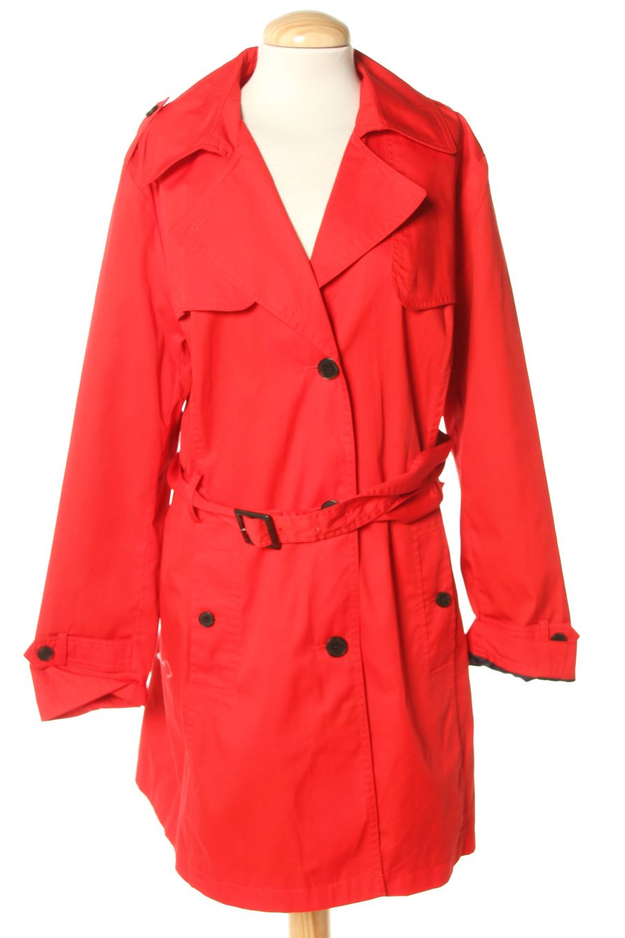 Trenchcoat rot c&a