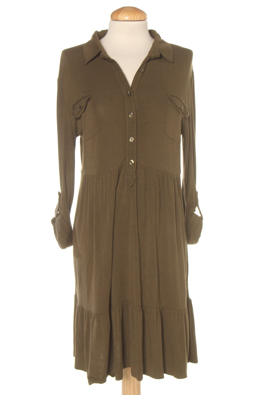 Einfaches Kleid von U (by Adolfo Dominguez) Größe S, Farbe Grün, für