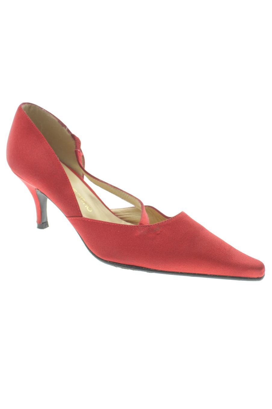 Zapatos de tacon de pepe moreno de la talla 36, de color rojo de