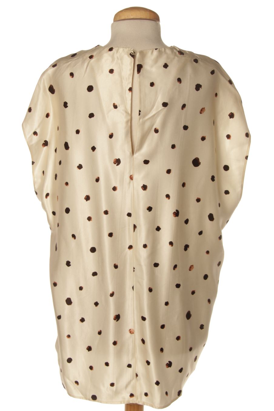 Blouse à manches courtes Mango de la taille M, de couleur beige