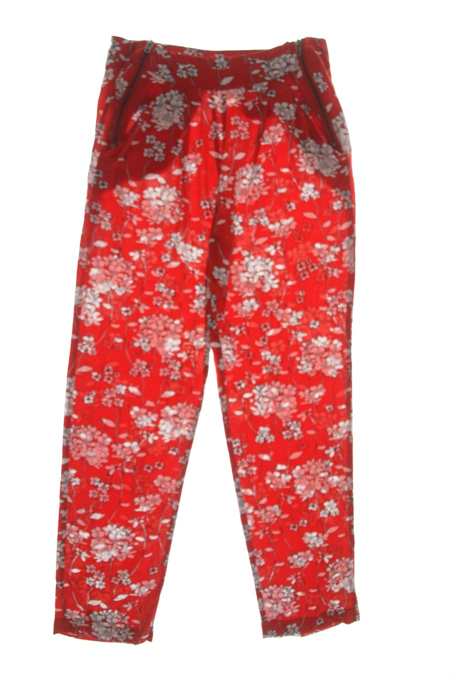 Pantalon Yerse de la taille XS, de couleur rouge