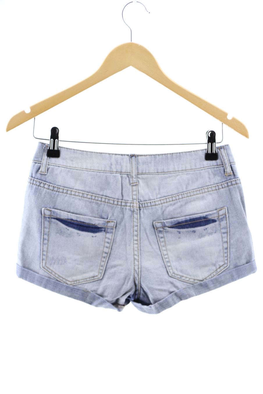 Shorts Forever 21 de la taille 34, de couleur bleu de denim