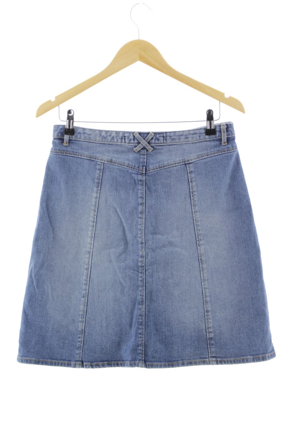 Jupe H&M de la taille 38, de couleur bleu de denim