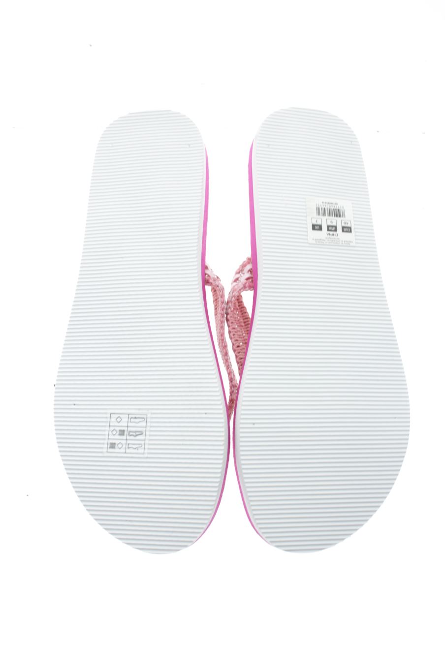 Chanclas de Silver de la talla 40, de color rosa de