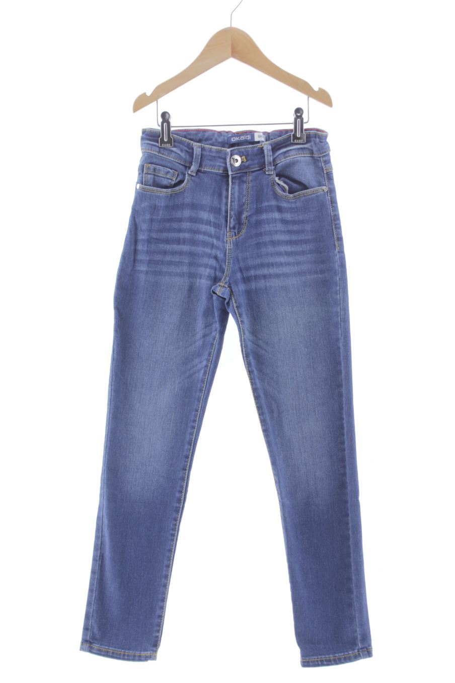 Jeans Okaidi de la taille 9 ans de denim de seconde main