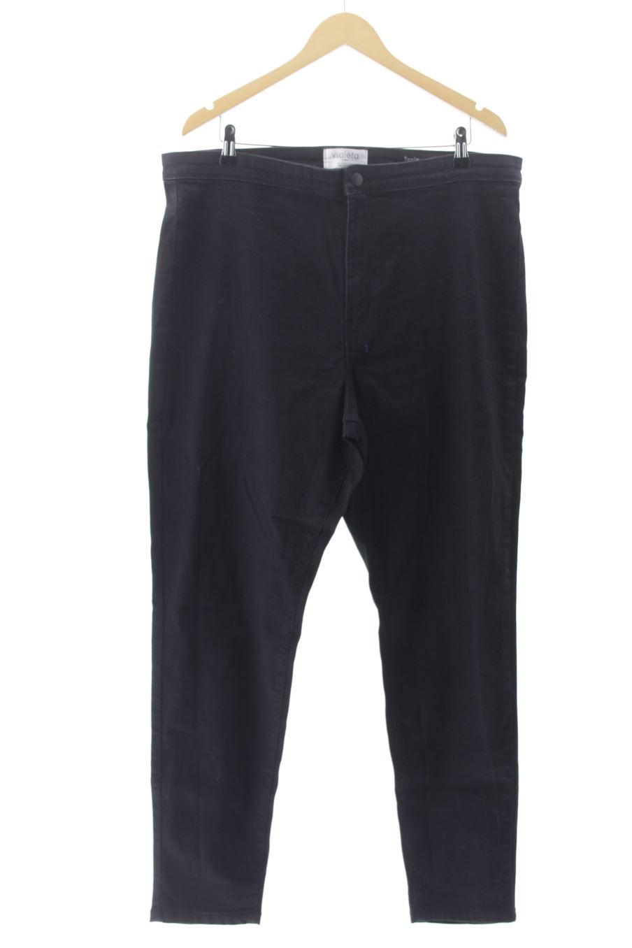 Jeans Violeta (by Mango ) de la taille 56, de couleur noir de denim